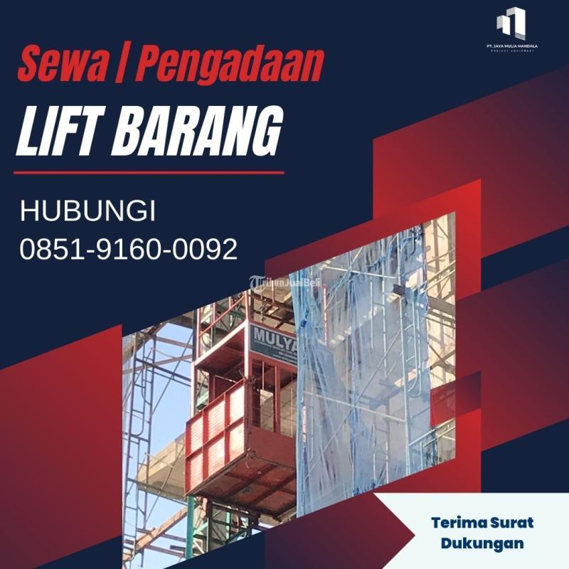 Lift Barang Kapasitas 1-2 Ton, ListrikDiesel, Single Double Cabin - Jakarta Pusat