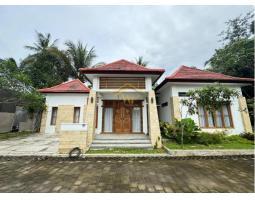 Dijual Villa Etnik Klasik Dalam Perumahan One Gate di Borobudur Tipe 102 3KT 2KM SHM - Magelang 