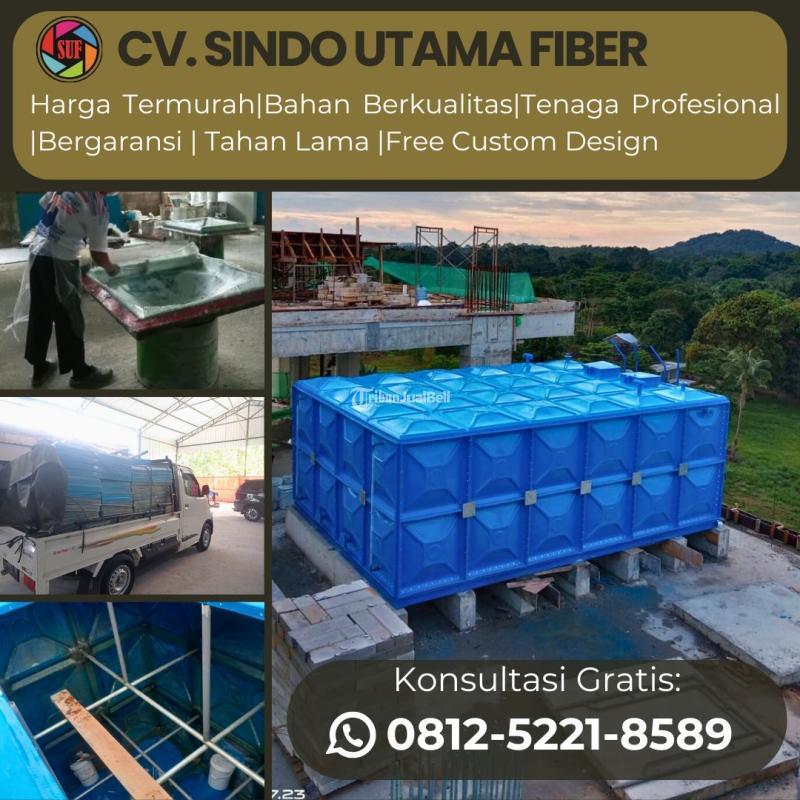 Pusat Tangki Panel Fiberglass, Tangki FRP - Jakarta Utara