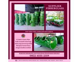 Tangki Silinder Fiberglass Berbagai Kapasitas Lengkap - Jambi