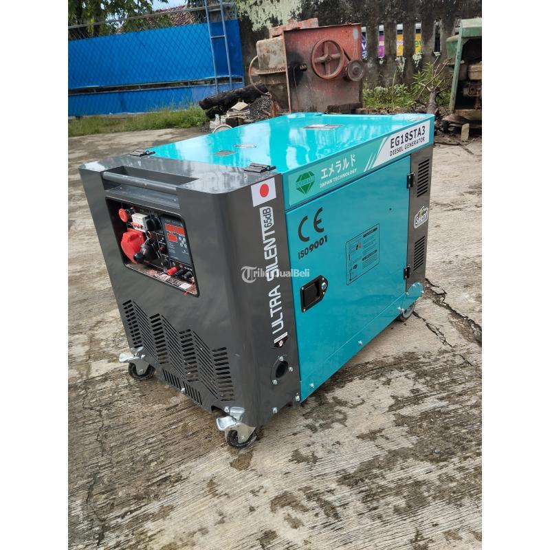 Mesin Genset Silent Diesel 15KVA Kondisi Mulus Pasar Baru - Jakarta Pusat