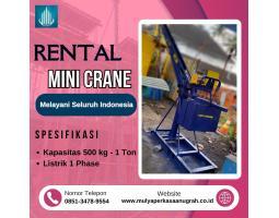 Sewa Mini Crane 500kg - 1 Ton - Wajo