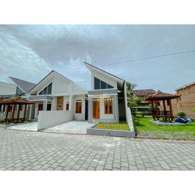 Jual Rumah Tipe 45 Baru Siap Huni Dengan Rooftop Dekat Gkj Tulung Kalasan - Sleman