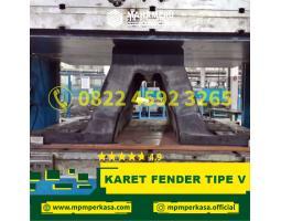 Supplier Fabrikasi Karet Fender Tipe V, Berkualitas di Pelabuhan Boom Baru - Palembang