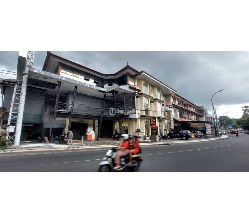 Dijual Ruko 3 Lantai, Luas 619m2, SHM, Siap Operasi, Dekat Pantai Legian, Kuta - Bali