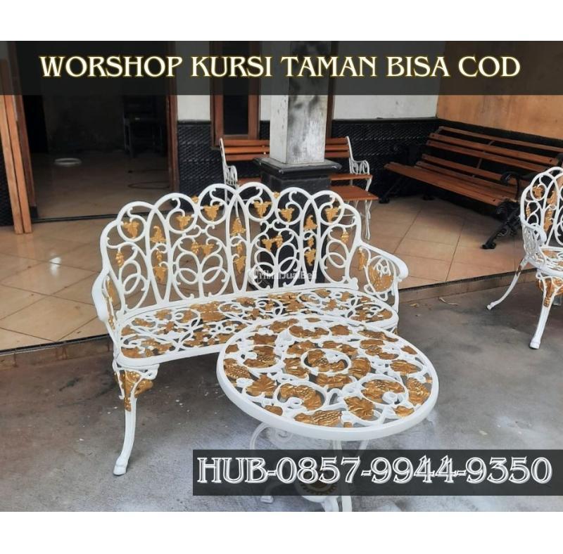 Ukuran Kursi Taman Kec Negara Bayar COD Free Ongkir - Jembrana