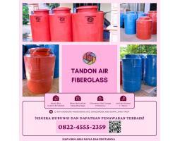 Tandon Air Fiberglass Tahan Cuaca Ekstrem Papua - Jayapura