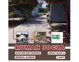 Jual Rumah Minimalis Modern 1 Lantai Tipe 40 Murah Jogja Di Berbah Dekat Blok O,Janti,Jec  - Sleman