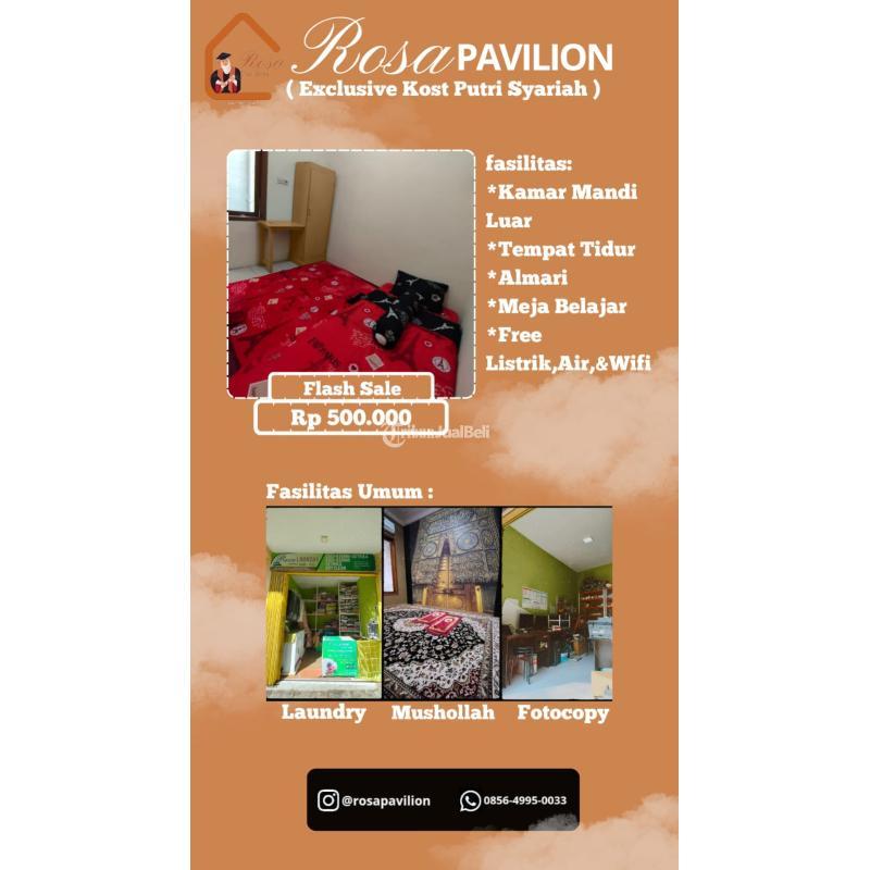 Disewakan Kost Putri Syariah Area UMM 3 - Malang