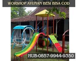 Ayunan Besi Dewasa dan Perosotan Custom - Banyumas 