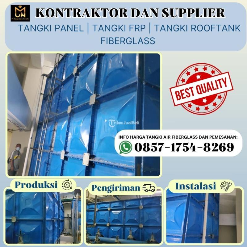 Kontraktor dan Supplier Tangki Panel Fiberglass - Tangerang