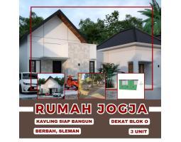 Dijual Rumah Murah Jogja Minimalis 1 Lantai 2KT 1KM SHM di Berbah - Sleman