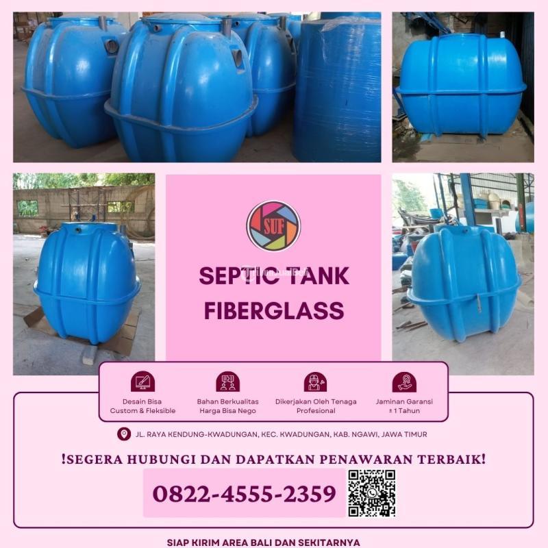Septic Tank FRP Pilihan Tangki Ramah Lingkungan Di Bali - Klungkung