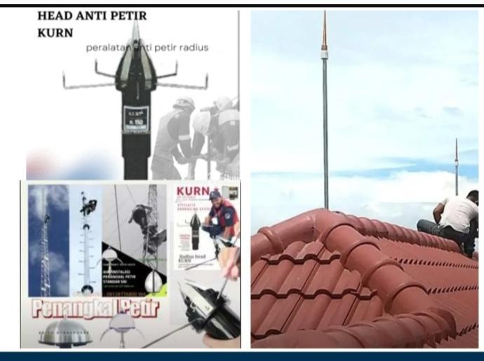 Teknisi Ahli Jasa Instalasi Pasang Penangkal Petir Bintaro Kebayoran Lama - Jakarta Selatan