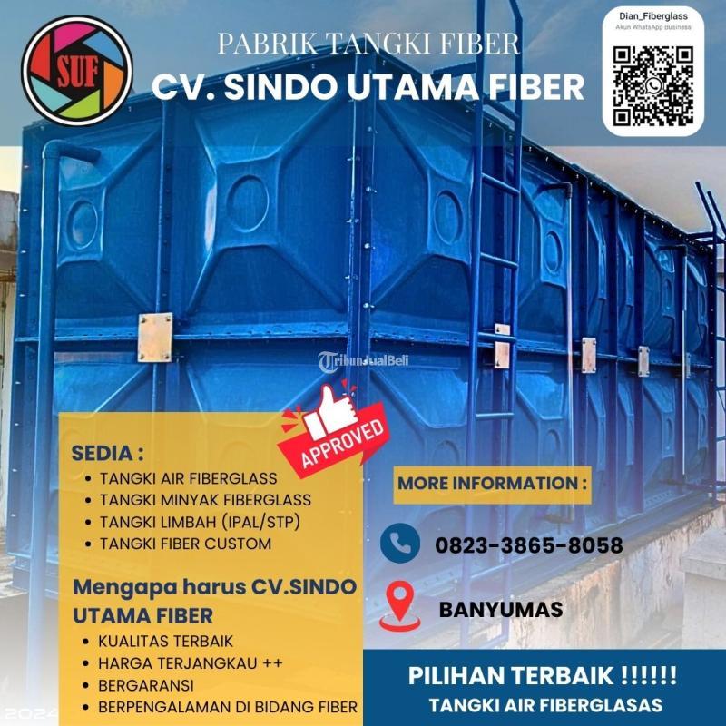 Sedia Tangki Air Fiberglass FRP Berkualitas - Banyumas  