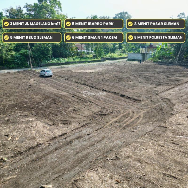 Dijual Tanah Kavling Siap Bangun RSUD Legalitas SHM - Sleman