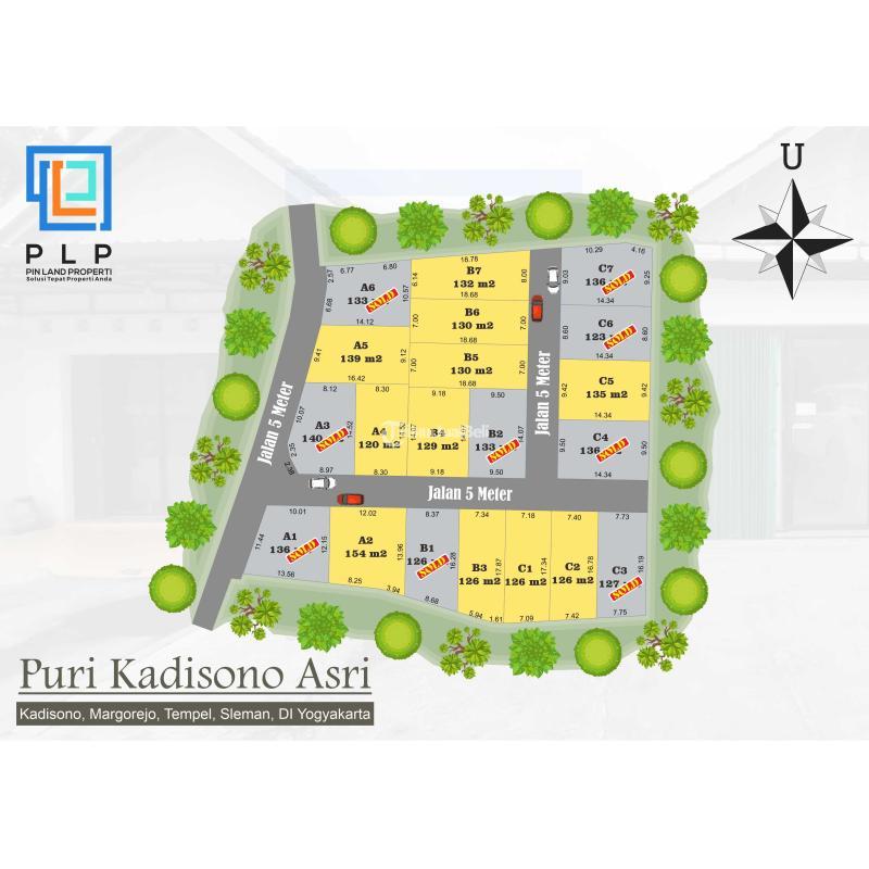 Dijual Tanah Kavling Siap Bangun RSUD Legalitas SHM - Sleman