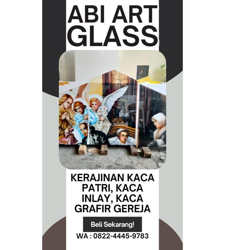 Spesialis Pembuatan Kaca Patri Grafir Inlay Gereja Air Batu Sumatera Utara - Asahan