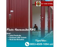 Pembuatan Pintu Besi atau Ruko Harmonika Yani Steel - Banjarmasin