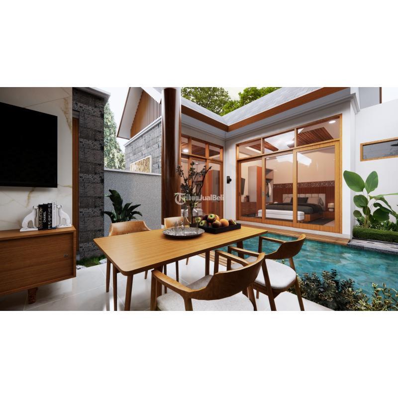 Dijual Rumah Cantik Semi Furnished 2KT 2KM SHM Ada Private Pool Di Bali - Badung