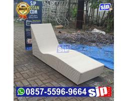 Sunbed Rotan Sintetis Pool, Kursi Kolam Renang Day Bed Rotan - Malang