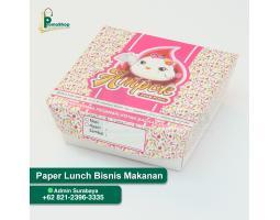 Jasa Cetak Lunch Paper Business, Custom Box Makanan, Murah - Surabaya