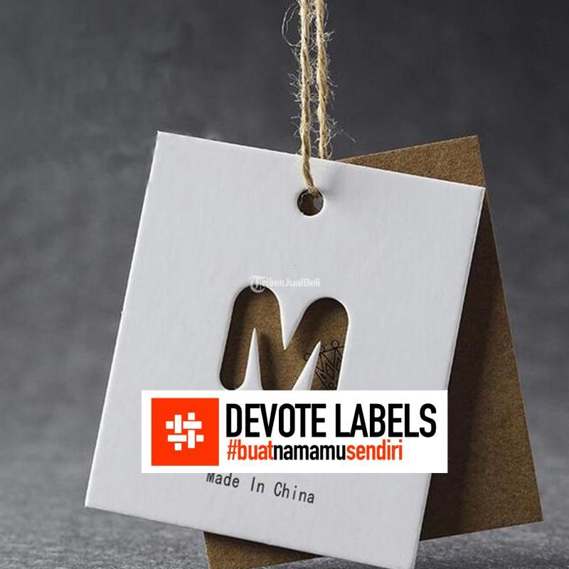 Label Hangtag Muara Sabak Devote Labels - Tanjung Jabung Timur