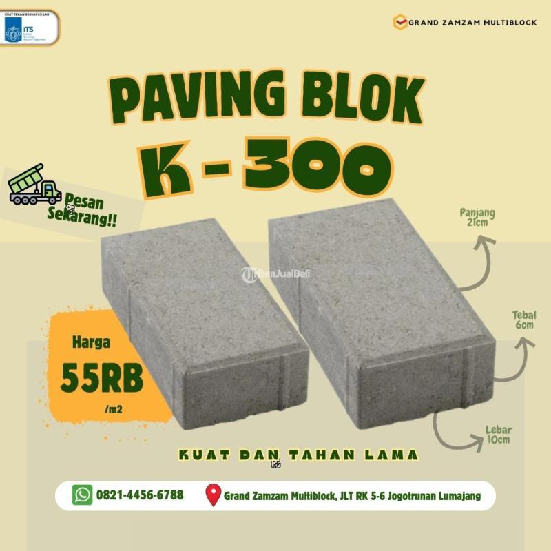 Paving Blok K300 Lumajang Termurah - Lumajang
