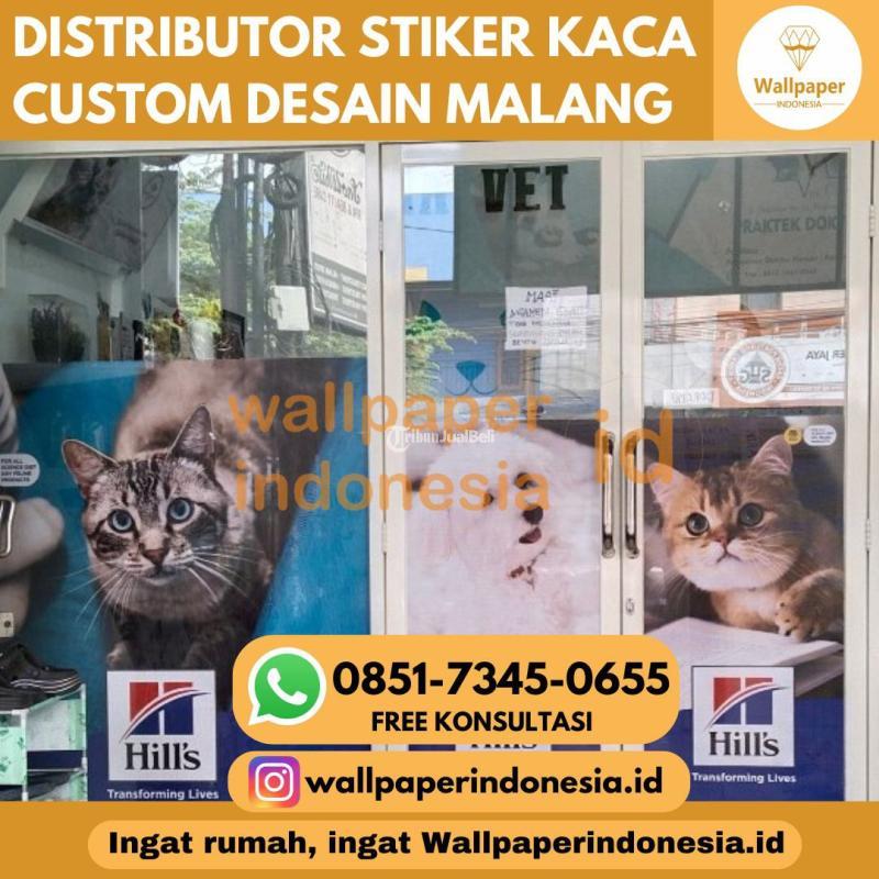 Distributor Stiker Kaca Custom Desain - Malang Kota