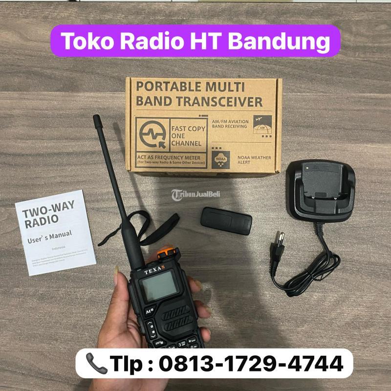 Jual HT Handy Talkie Texas TX-3, Dual Band, Baterai 3800mAh, Kondisi Baru - Bandung