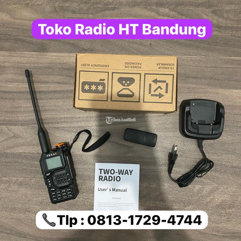 Jual HT Handy Talkie Texas TX-3, Dual Band, Baterai 3800mAh, Kondisi Baru - Bandung
