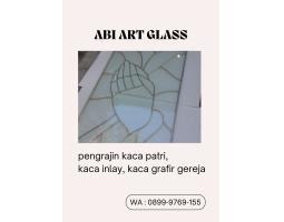 Spesialis Pembuatan Kaca Patri Grafir Inlay Gereja Karau Kuala - Barito Selatan