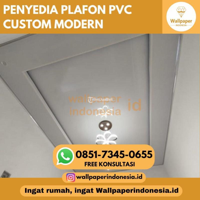 Penyedia Plafon PVC Custom Modern - Malang Kota