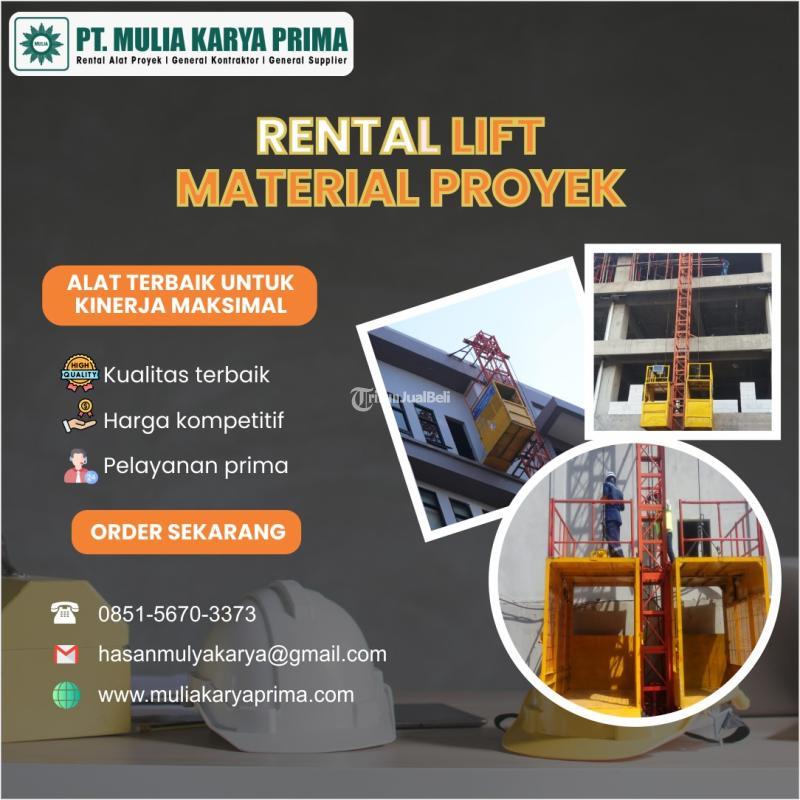 Sewa Lift Material Proyek 1 - 4 Ton - Denpasar  