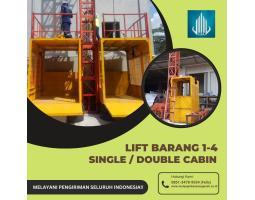 Sewa Lift Barang 1 sampai 4 Ton Lombok Barat Lift Material - Lombok Barat