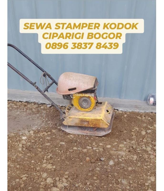 Sewa Mesin Pemadat Paving Stamper Kodok Murah Ciwaringin - Bogor Kota