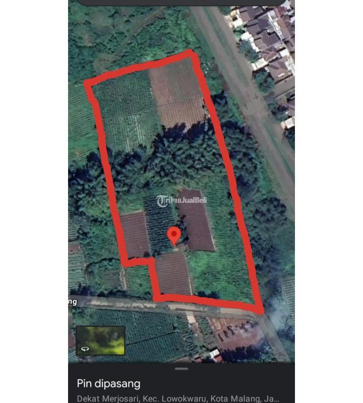Dijual Tanah 1,1 Hektar, SHM, Joyo Agung Merjosari, Joyo Grand - Malang