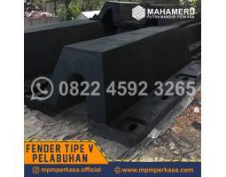 Supllier Karet Fender Pelabuhan Tipe V, Terbaik Dan Berkualitas - Ternate