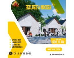 Dijual Rumah Murah Tipe 36 SHM 2KT 1KM Minimalis Modern - Sleman