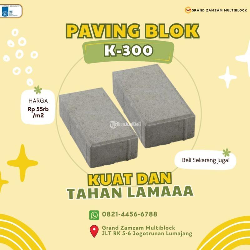 Paving Blok K300 Termurah - Lumajang