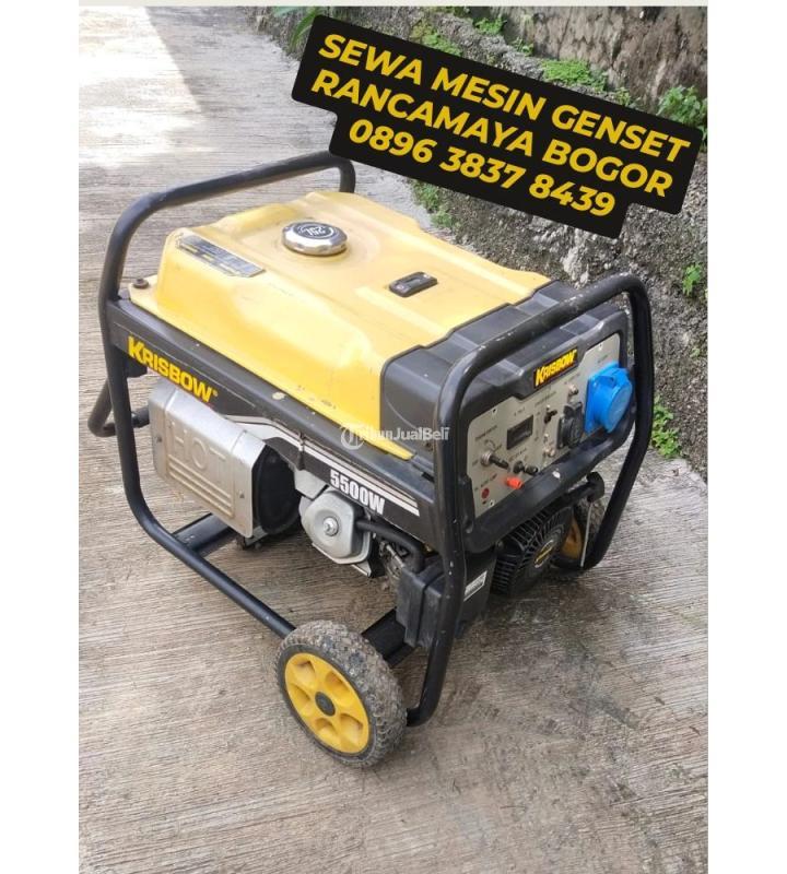 Sewa Mesin Genset Harian Murah Rancamaya - Bogor Kota