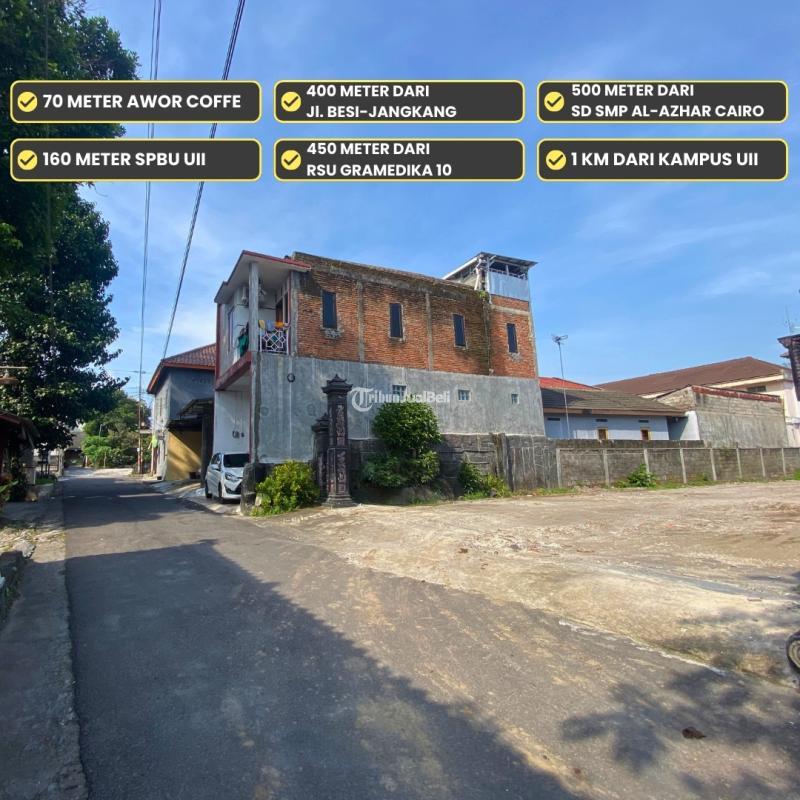 Jual Tanah Kavling Luas 120 m2 Cuma 150 Meter Jl. Kaliurang Km 13 Spbu Uii - Sleman