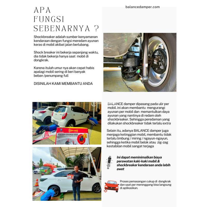 Peredam Guncangan Mobil Balance , Solusi Shockbreaker Empuk Bebas Gruduk - Samarinda