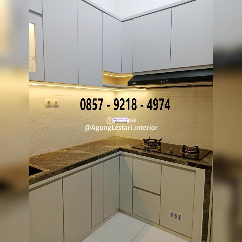 Kitchen Set Aluminium HPL PVC Murah Terjangkau Jasa Custom Surabaya Gresik Jatim - Surabaya 