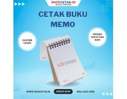 Termurah Cetak Buku Memo Custom - Sidoarjo