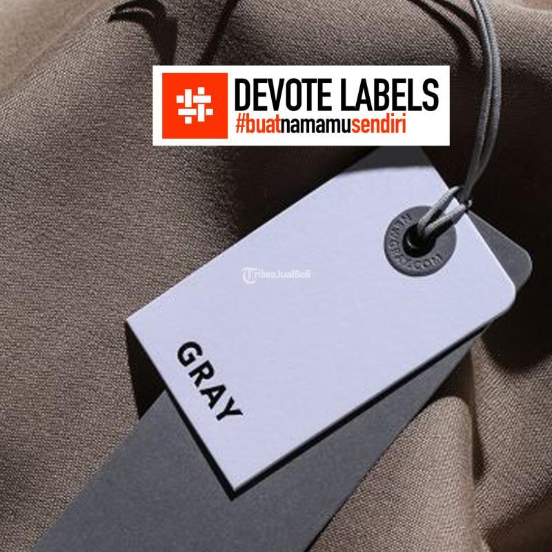 Label Kertas Hangtag Devote Labels - Sarolangun