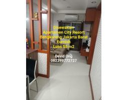 Disewakan Apartemen City Resort Furnish di Cengkareng - Jakarta Barat