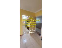 Dijual Apartemen, Luas 55m2, 3 Bedrooms, Ada Waterheater City Resort, di Cengkareng - Jakarta Barat