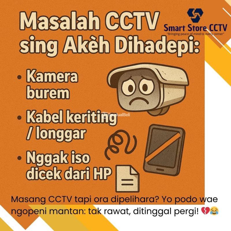 Jasa Service CCTV Area Batu Bumiaji Junrejo Smart Store CCTV - Batu