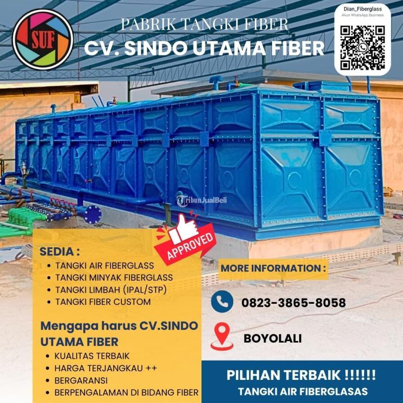 Tangki Air Fiberglass FRP Custom - Boyolali